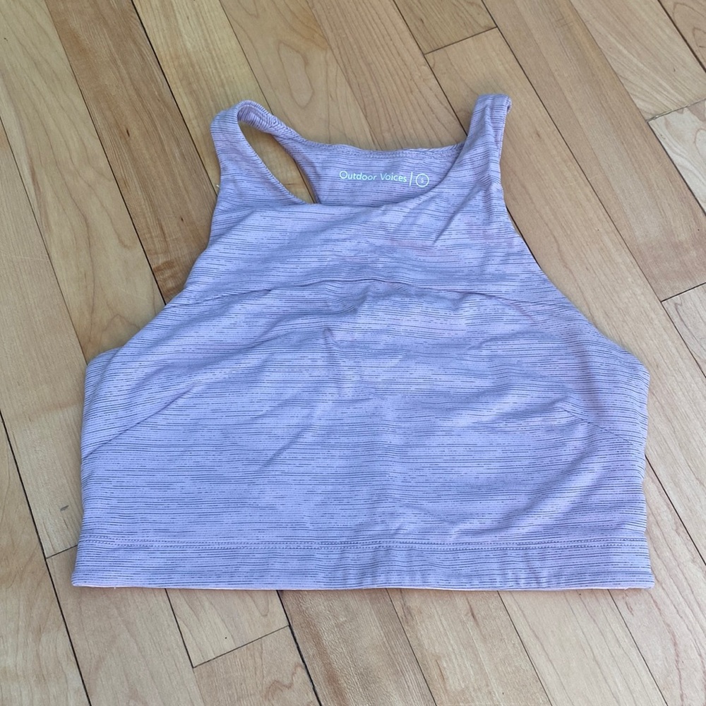 Outdoor Voices Sports Bra, Size Small